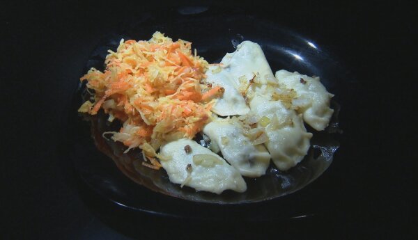 „Pierogi z kawiorem” Aleksandra Grządziel